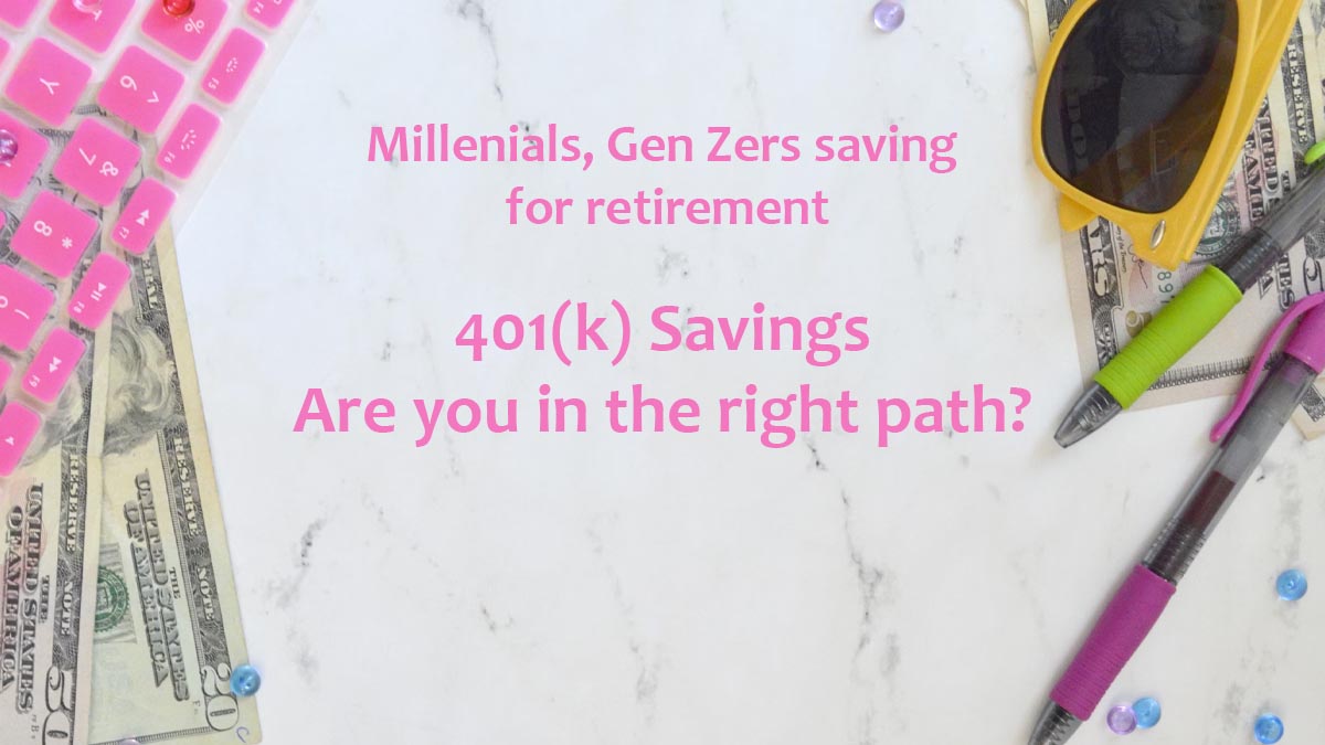 millenials gen z 401k