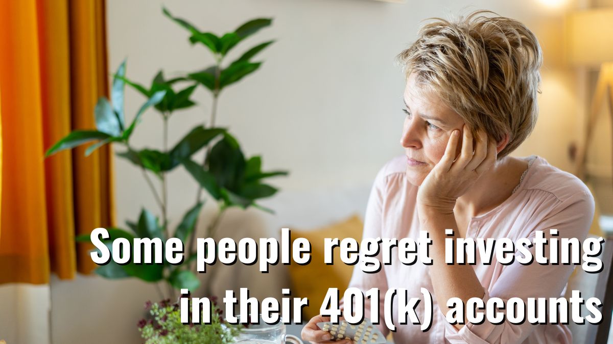 401k regret woman