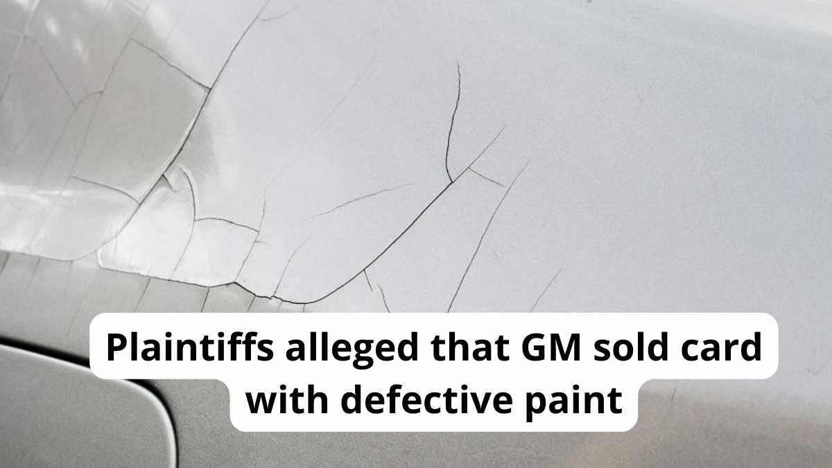 Join the GM Class Action for Defective Paint