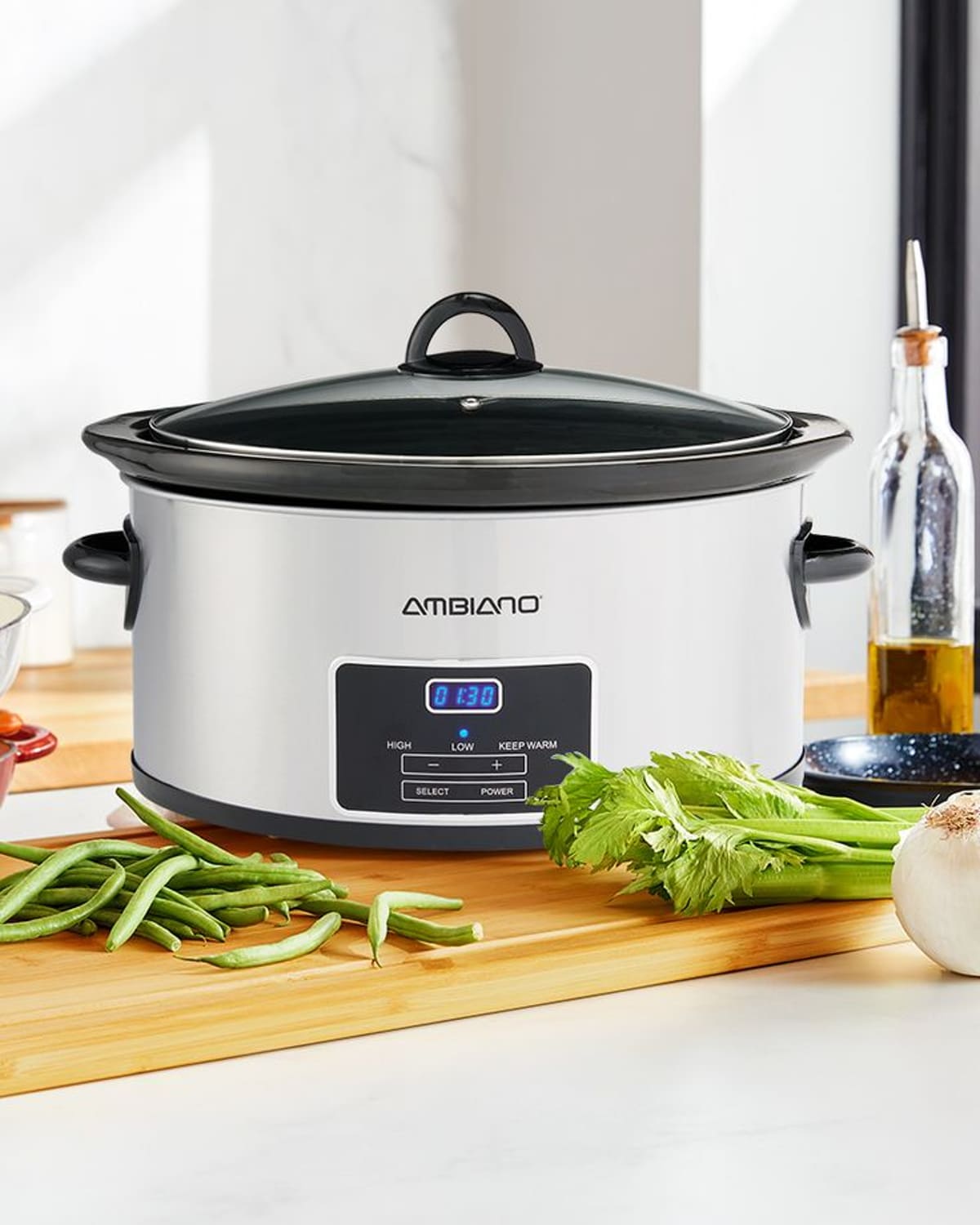 Ambiano 6 Qt Programmable Slow Cooker 2024