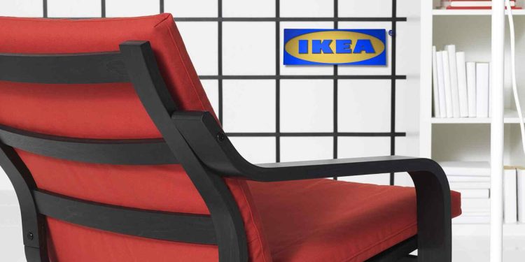 The new version of the IKEA POÄNG chair