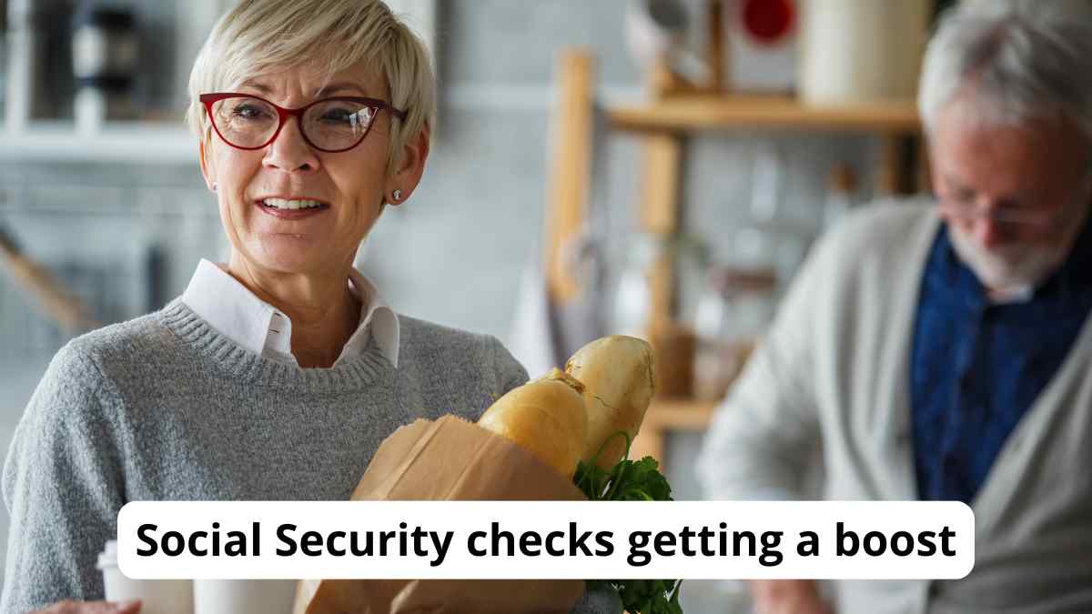 Social Security checks getting a boost