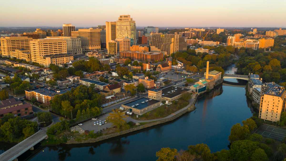 Wilmington Delaware Skyline