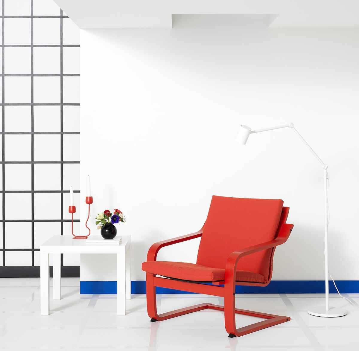 POÄNG low-back armchair by IKEA