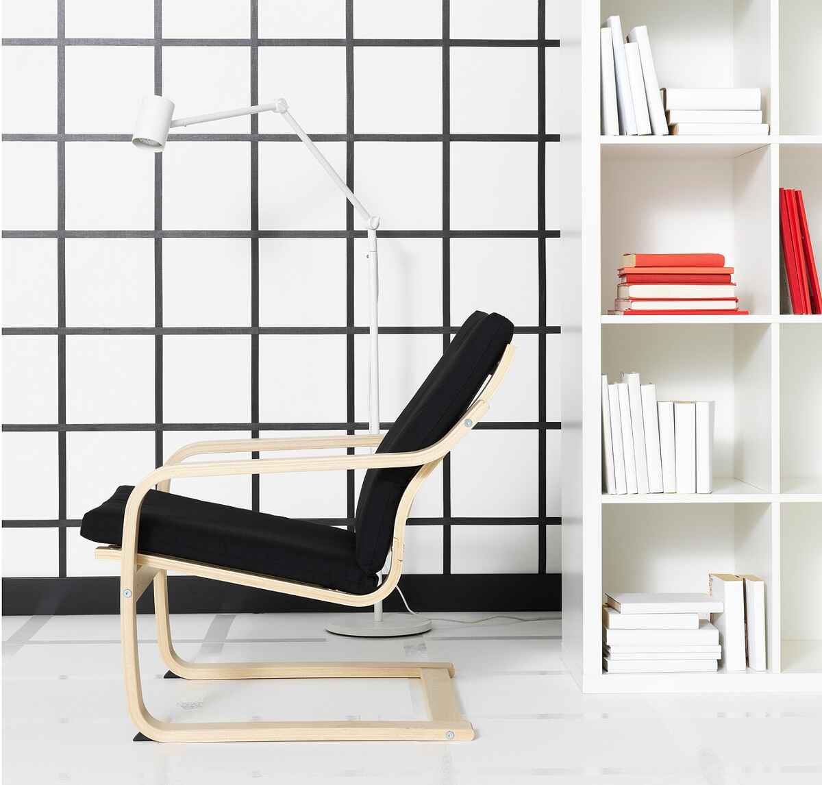 POÄNG low-back armchair by IKEA